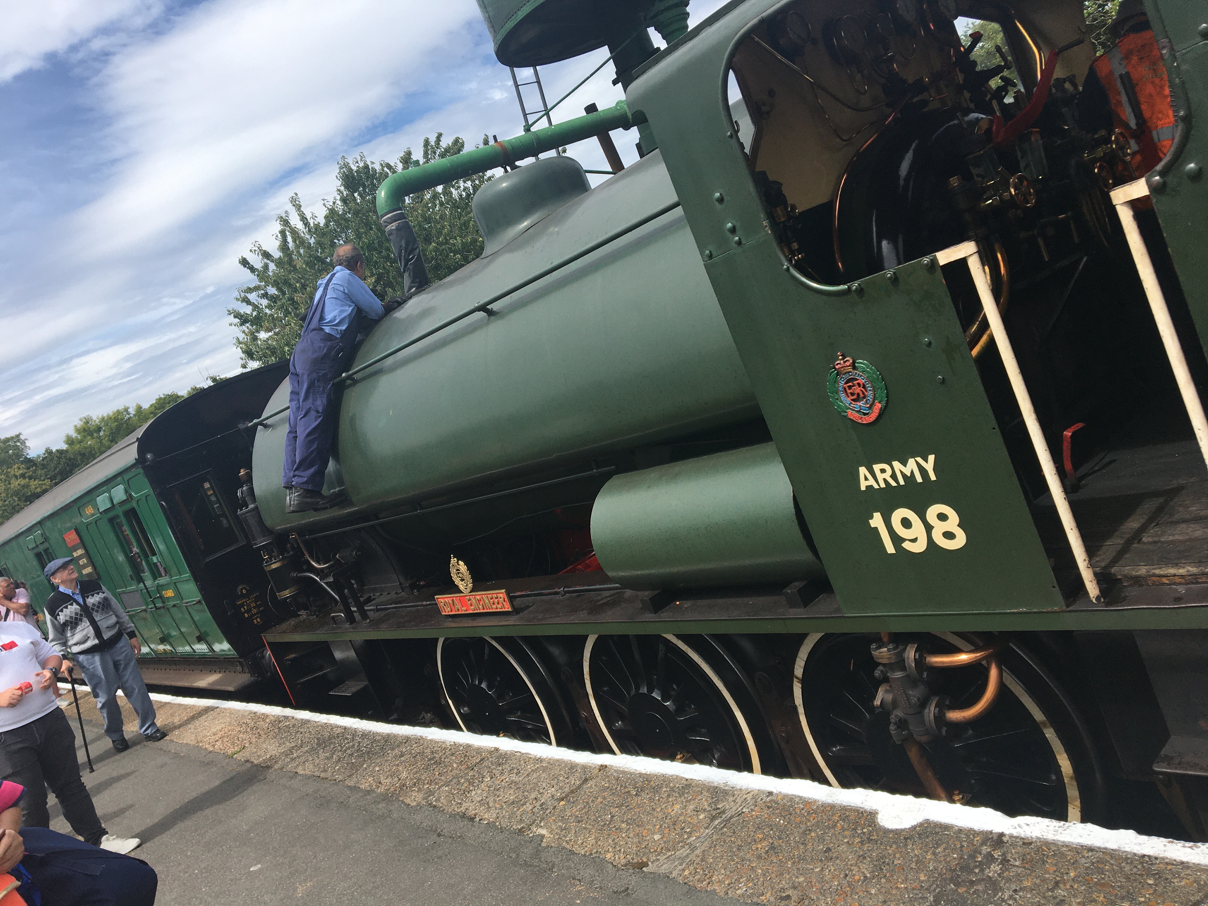 Loco at Haven Street, Isle of Wight