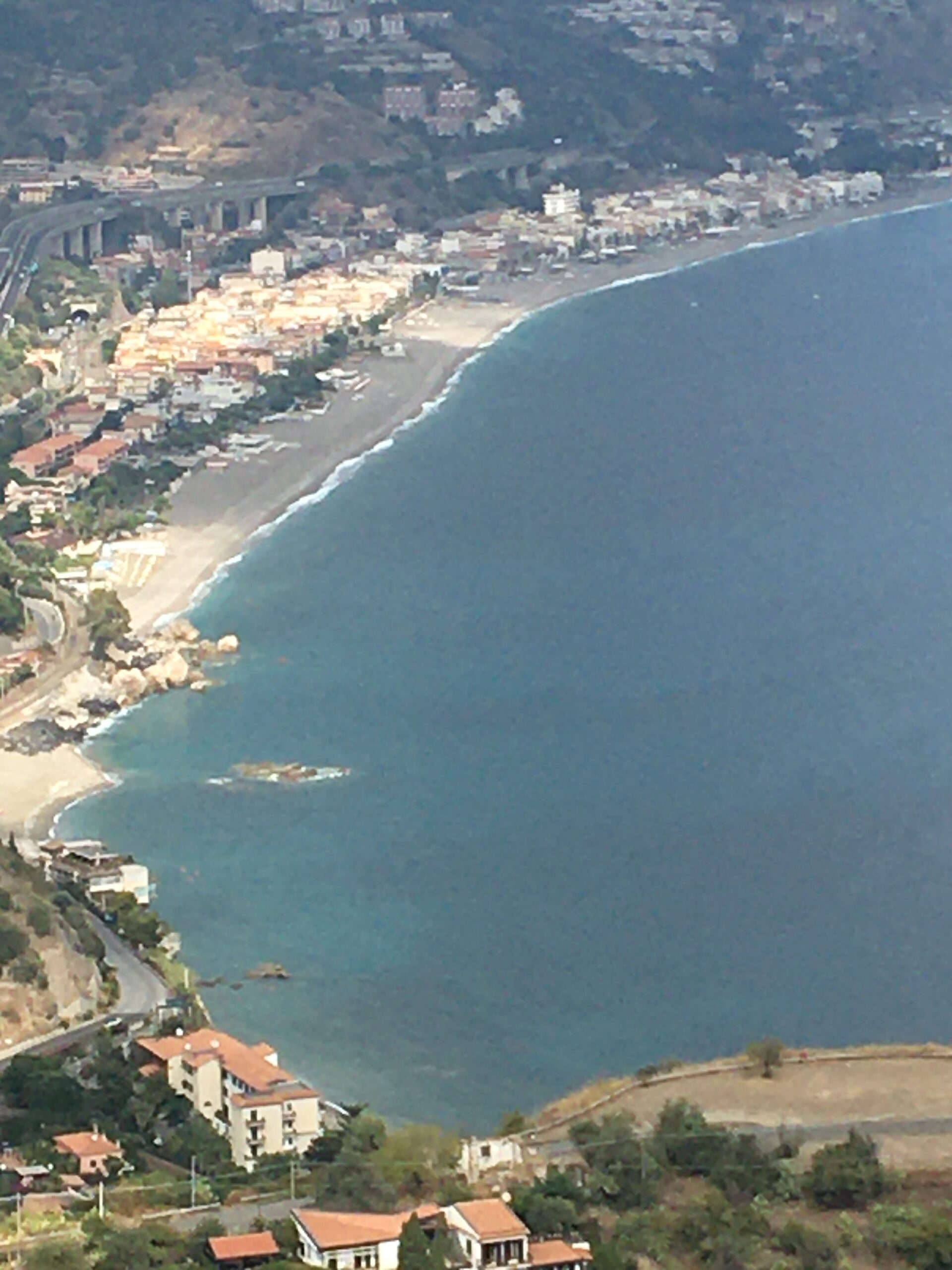 View north from Taormina anmphhtheatre